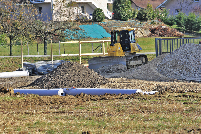 Suivi de chantier village d'entreprises Sillingy (du 7 au 20 novembre)